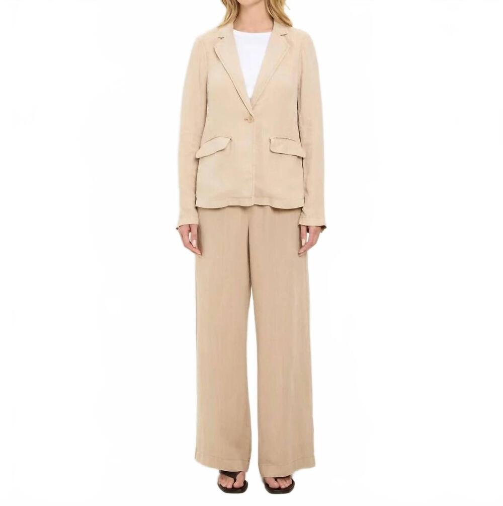 NEW MICHAEL STARS aubrey blazer in macademia